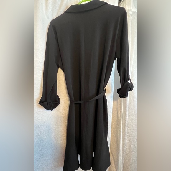 Millenium Womens Black Shirt Dress - Picture 5 of 8